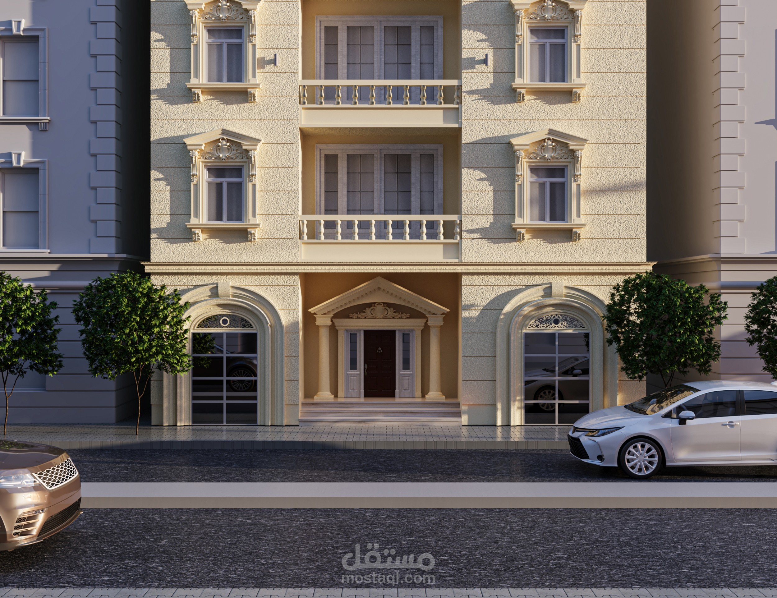 Residential Tower exterior Design