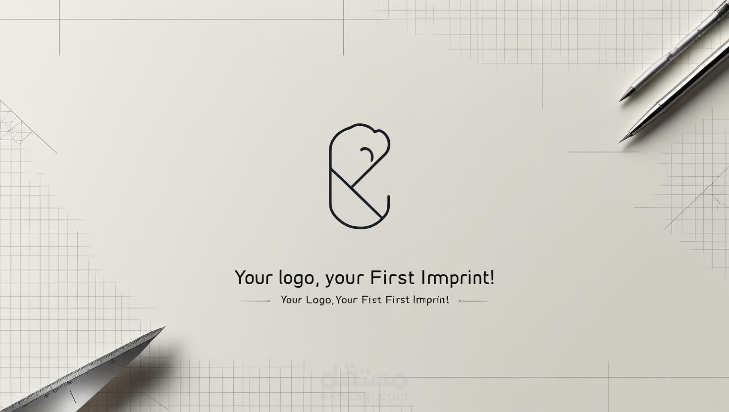 تصميم شعار عصري لعلامة ملابس شبابية (Streetwear Brand Logo)