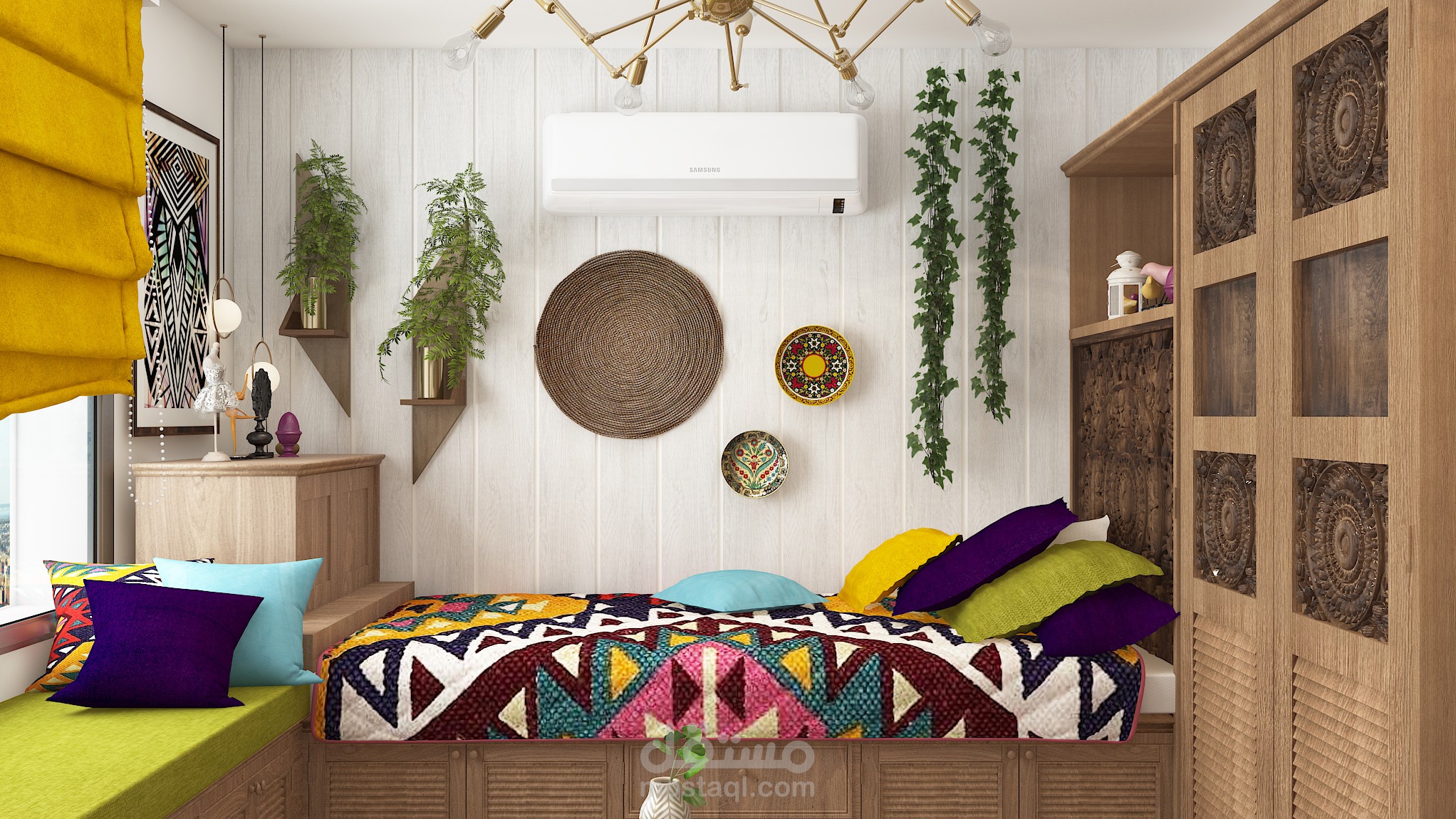 Bohemian bedroom