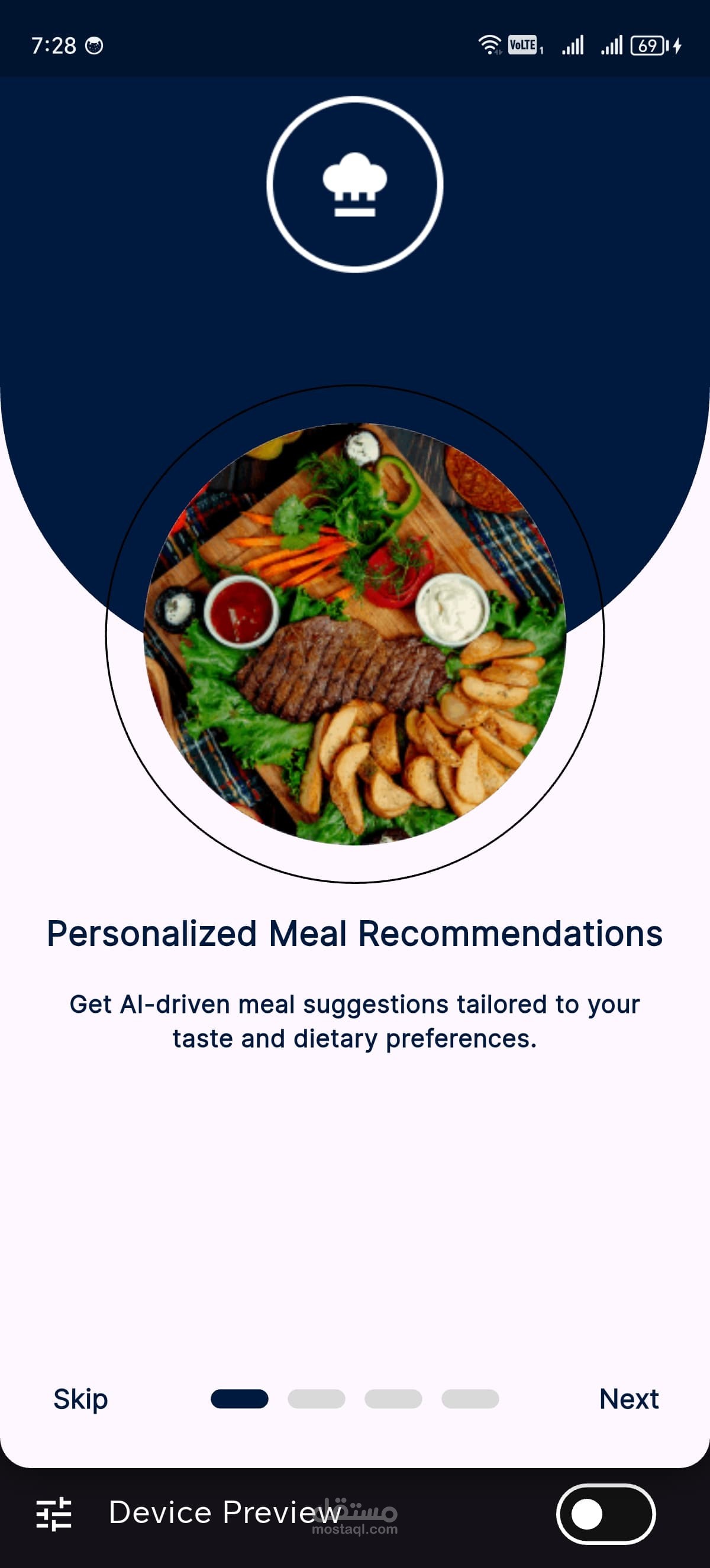 Meal Recommendation App