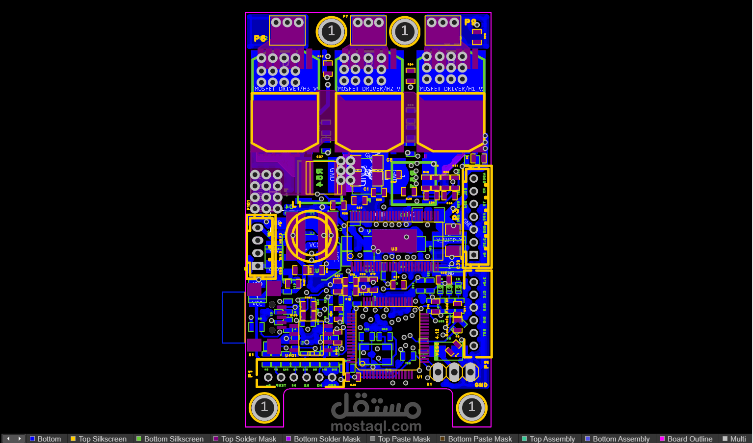 تصميم جهاز تحكم ذكي لتروتينيت كهربائية بمحرك BLDC ثلاثي الطور باستخدام STM32