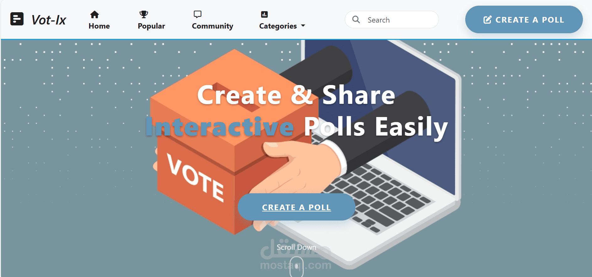 Vot-Ix voting website