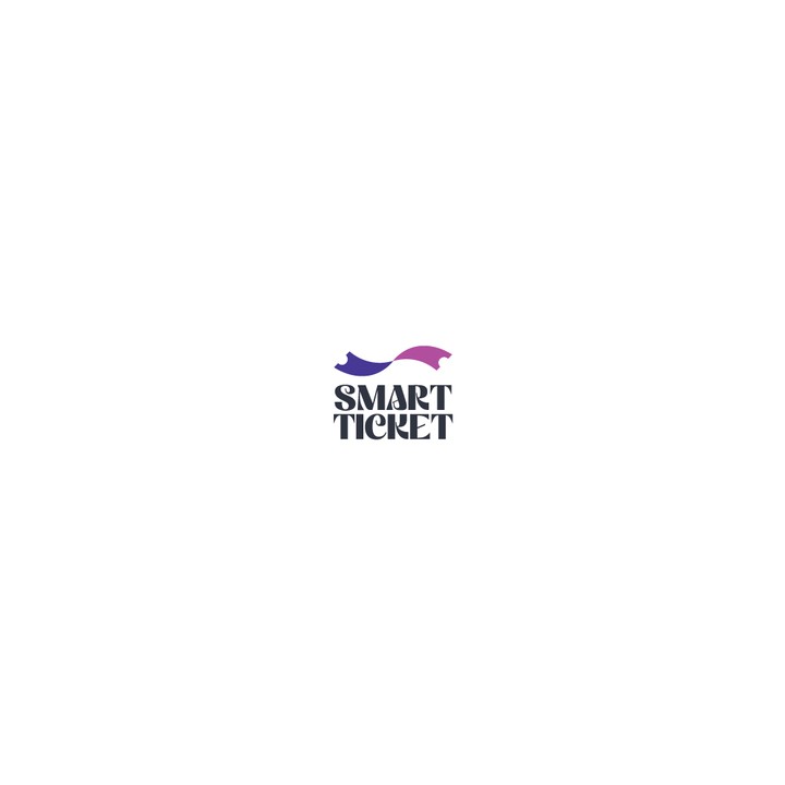 شعار التذكرة الذكية - Smart ticket لشركة سعودية