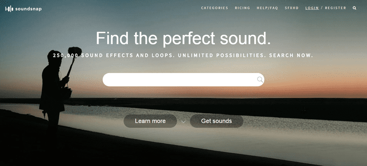 SoundSnap WebSite