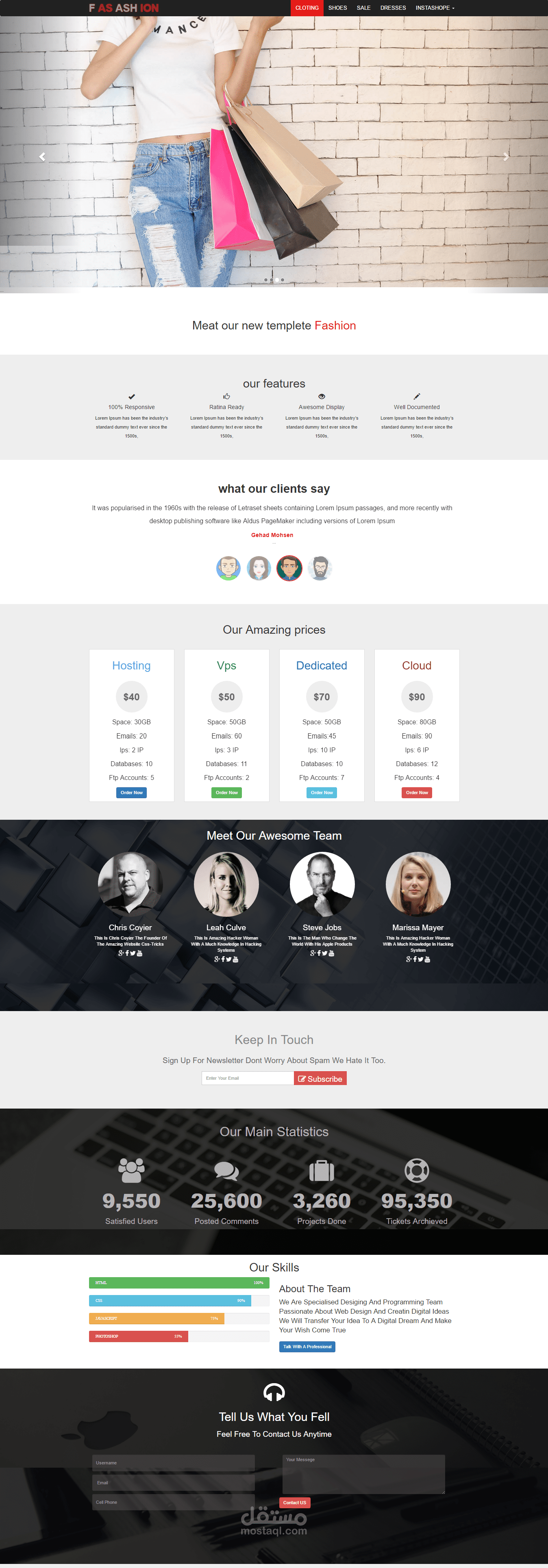 Web Design Sample web-design-sample