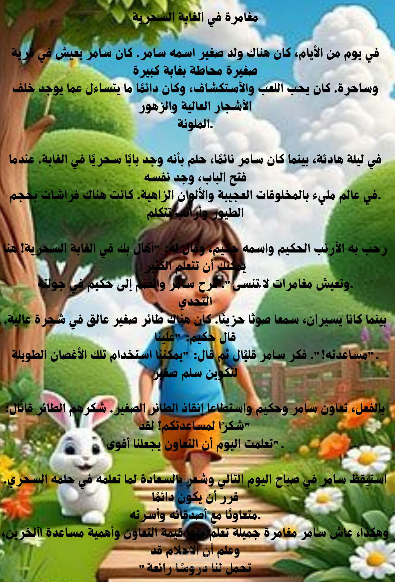 كتابة قصص أطفال قصيرة بأسلوب مشوق وتعليمي