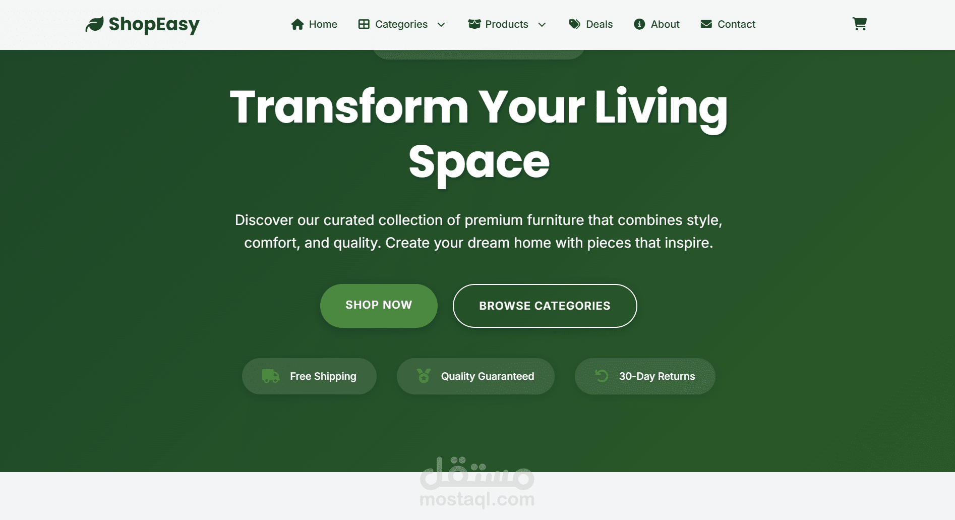 ecommerce website