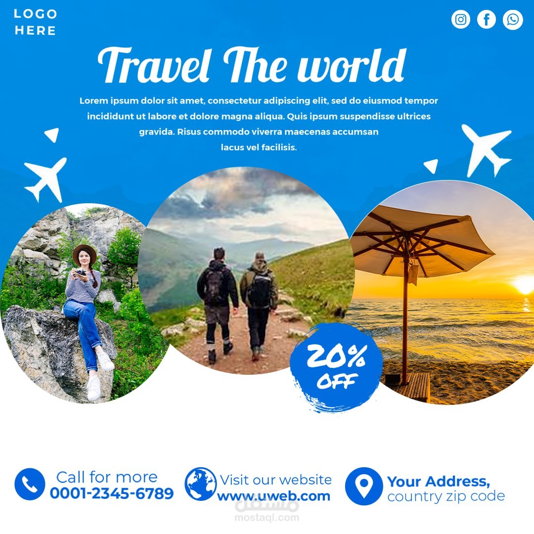 Travel The World - Concept Poster Design