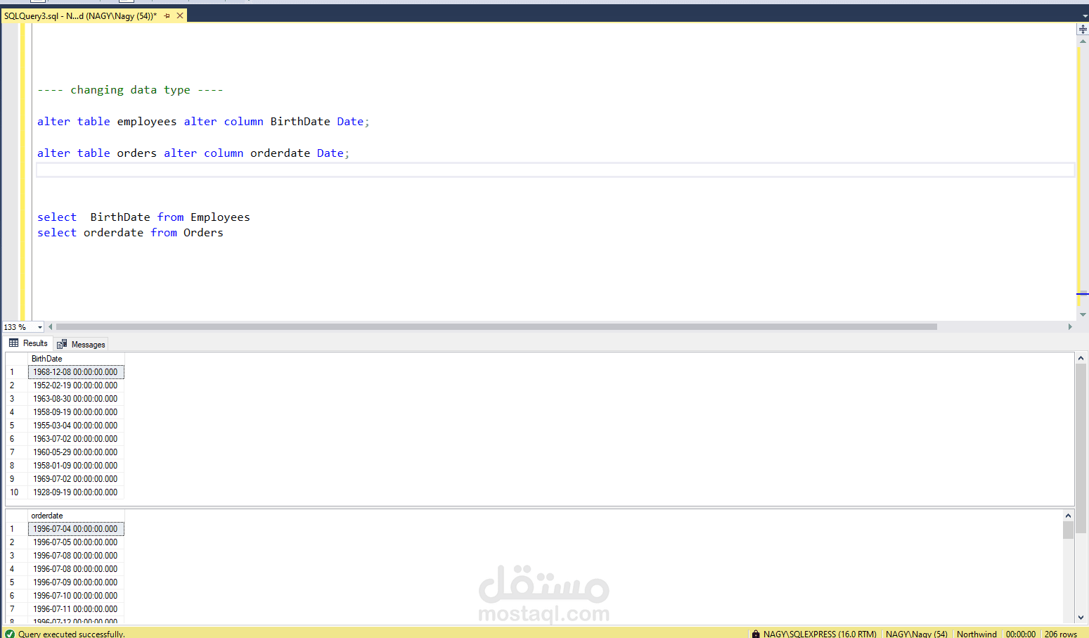 sql project