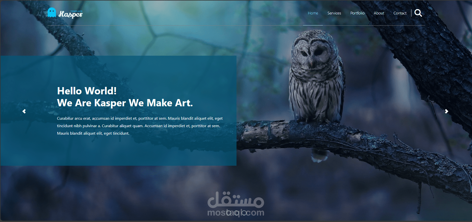 kasper web page
