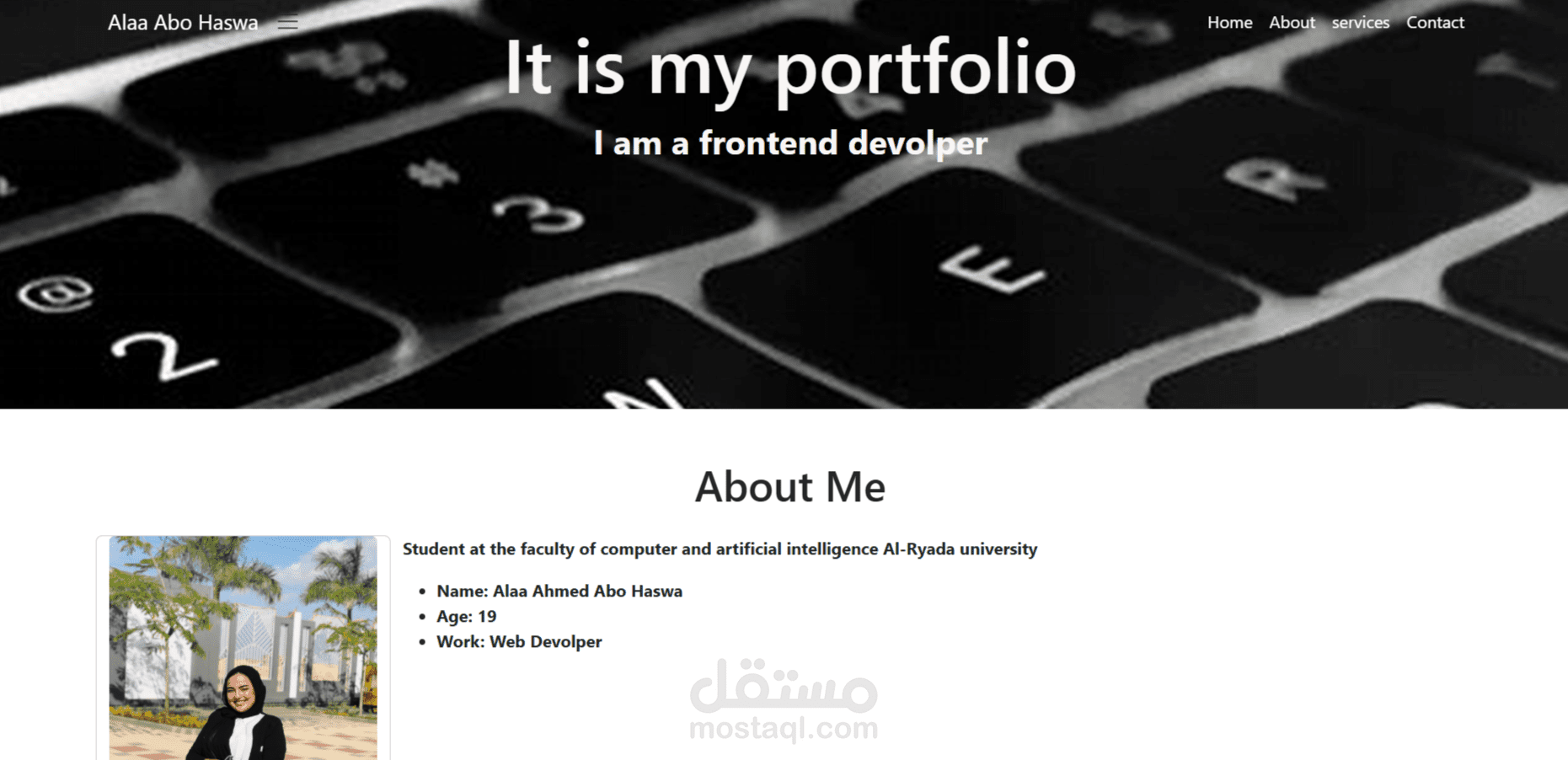 My portfolio