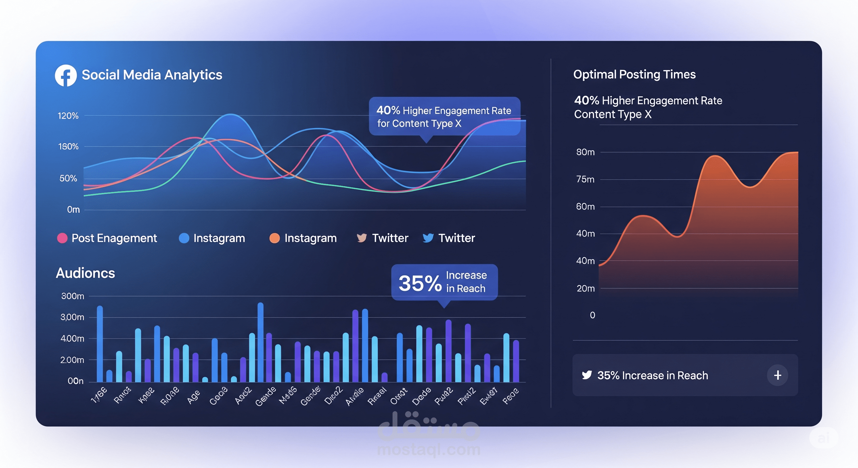 Social Media Engagement Analytics & Content Performance Tracking