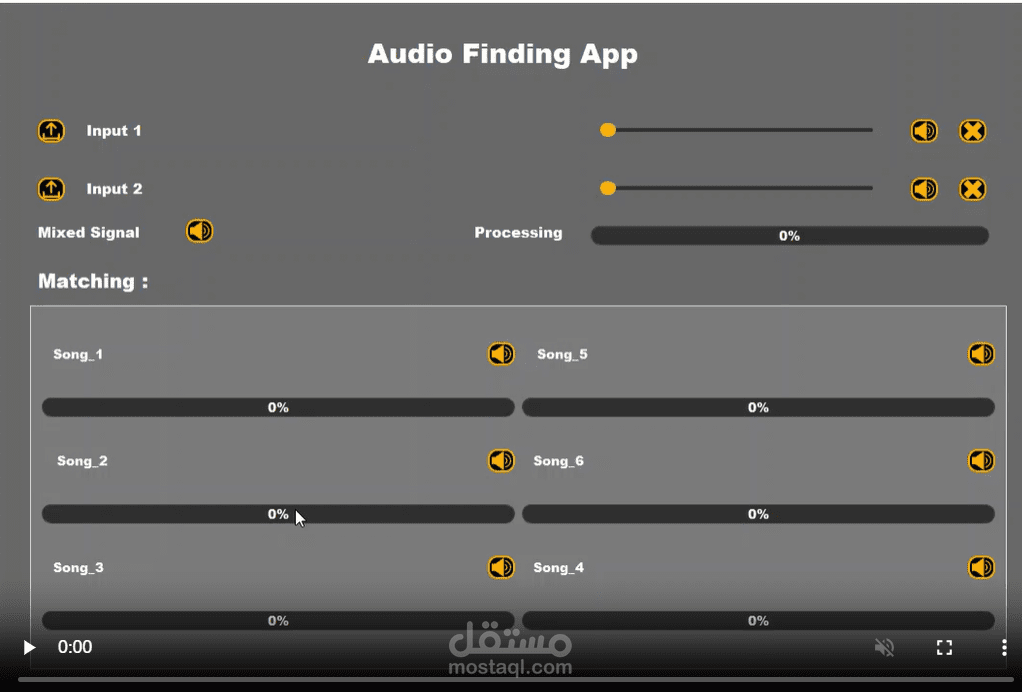 Soundprint (Shazam-like App)