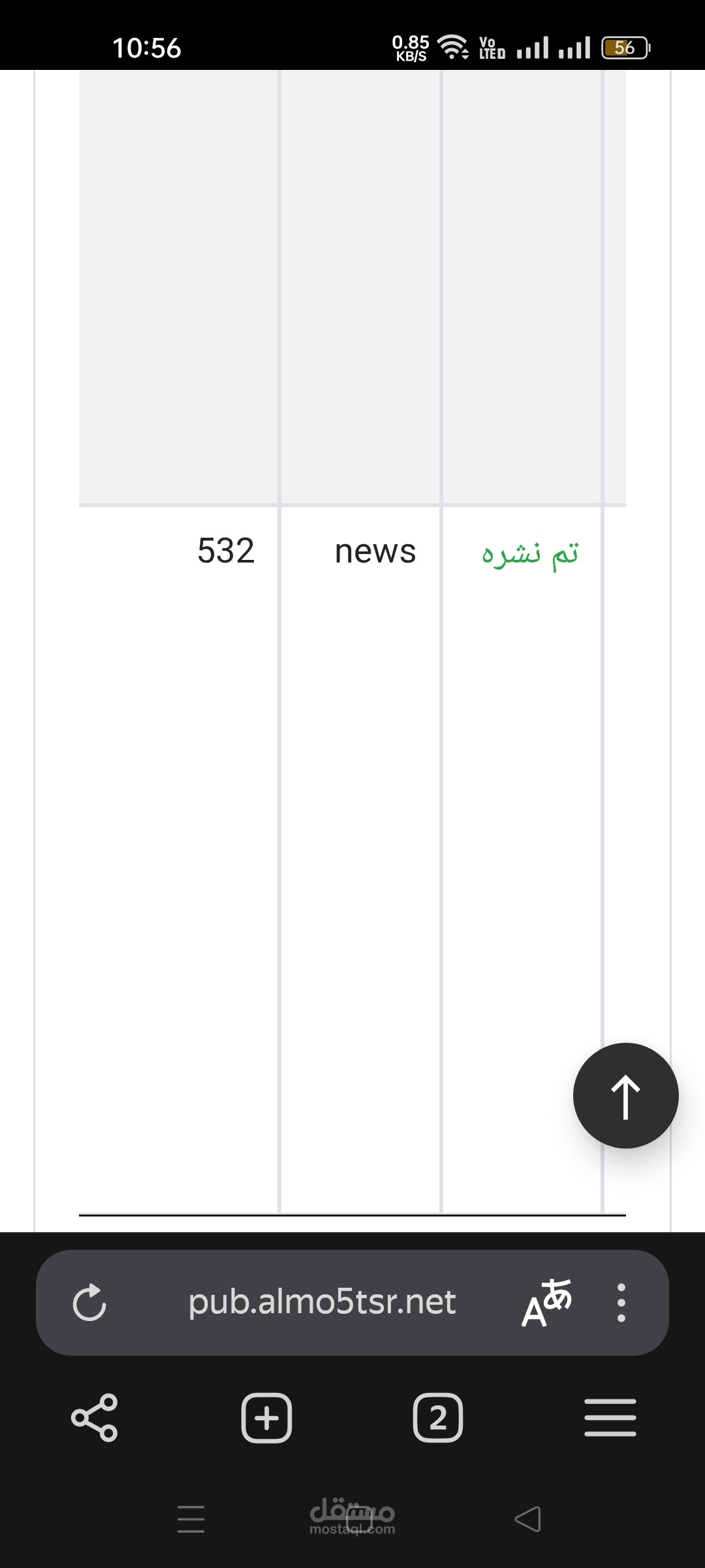 خبر اخباري متعلق بالأحداث الاخيرة في فلسطين