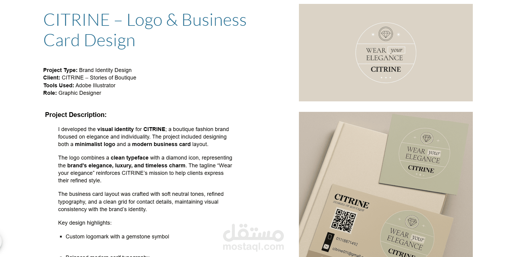 Logo & Business Card Design