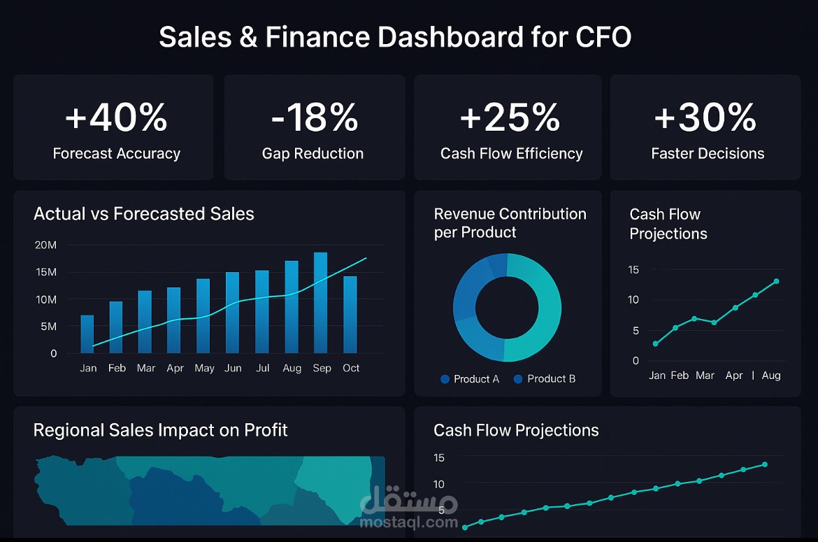 CFO dashboard