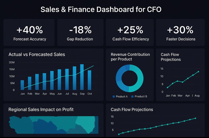 CFO dashboard