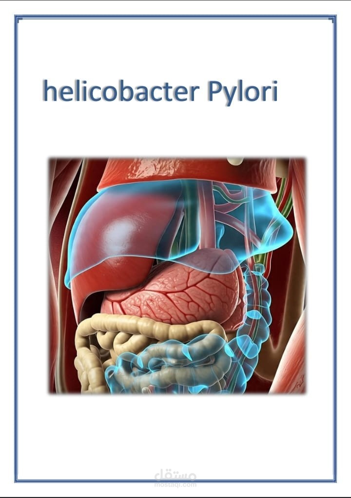 بحث شامل عن بكتيريا Helicobacter pylori: التعريف، الانتشار، التشخيص والعلاج
