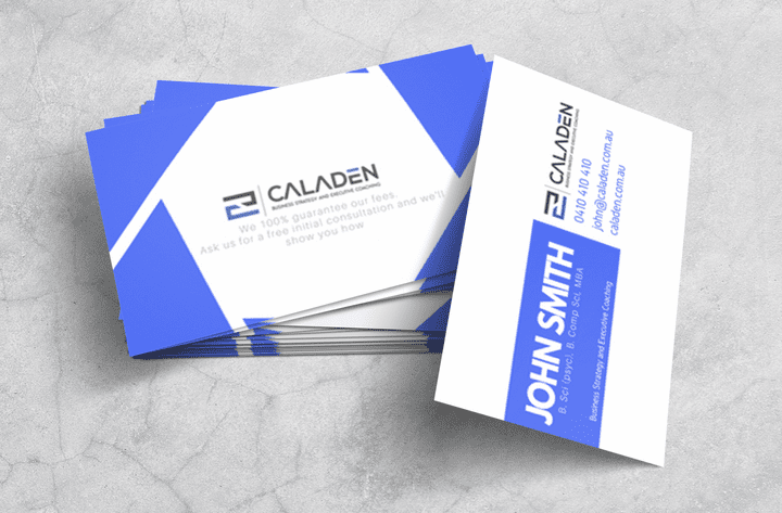 تصميم كارت عمل business card