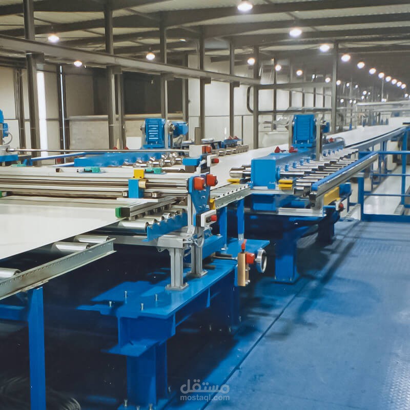 Establishment and Installation of a Sandwich Panel Factory