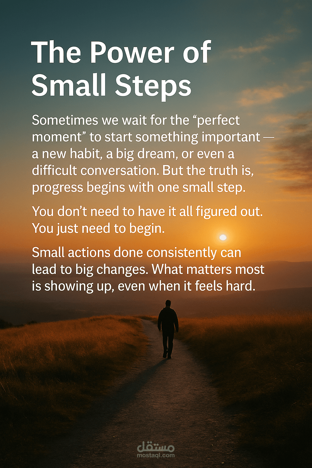 The Power of Small Steps