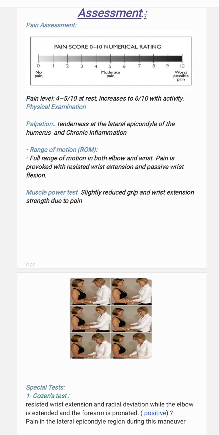 Patient Assessment – orthopedic Evaluation