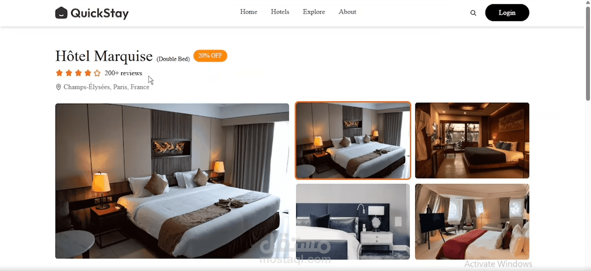 Booking app