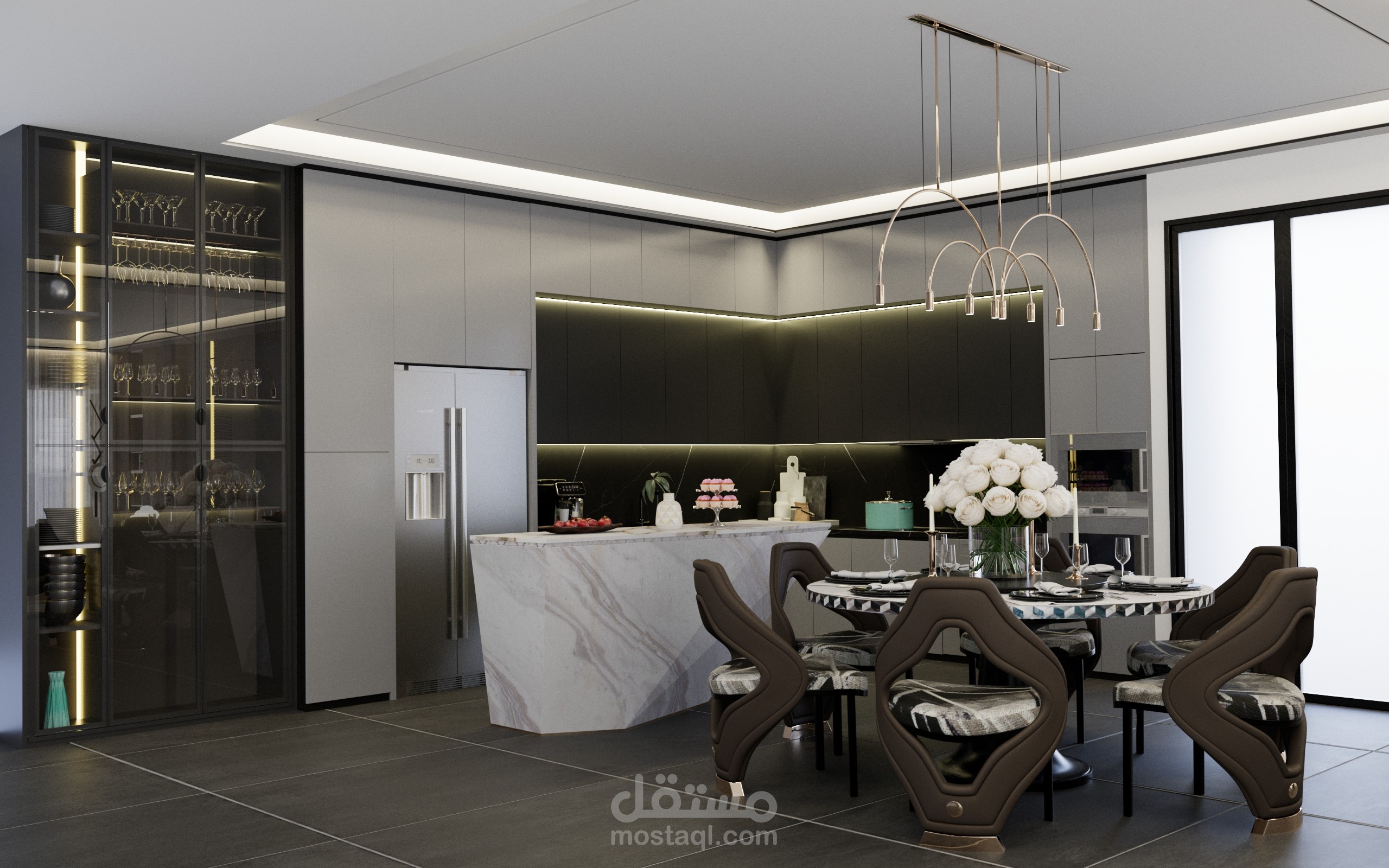 تصميم داخلي لفيلا