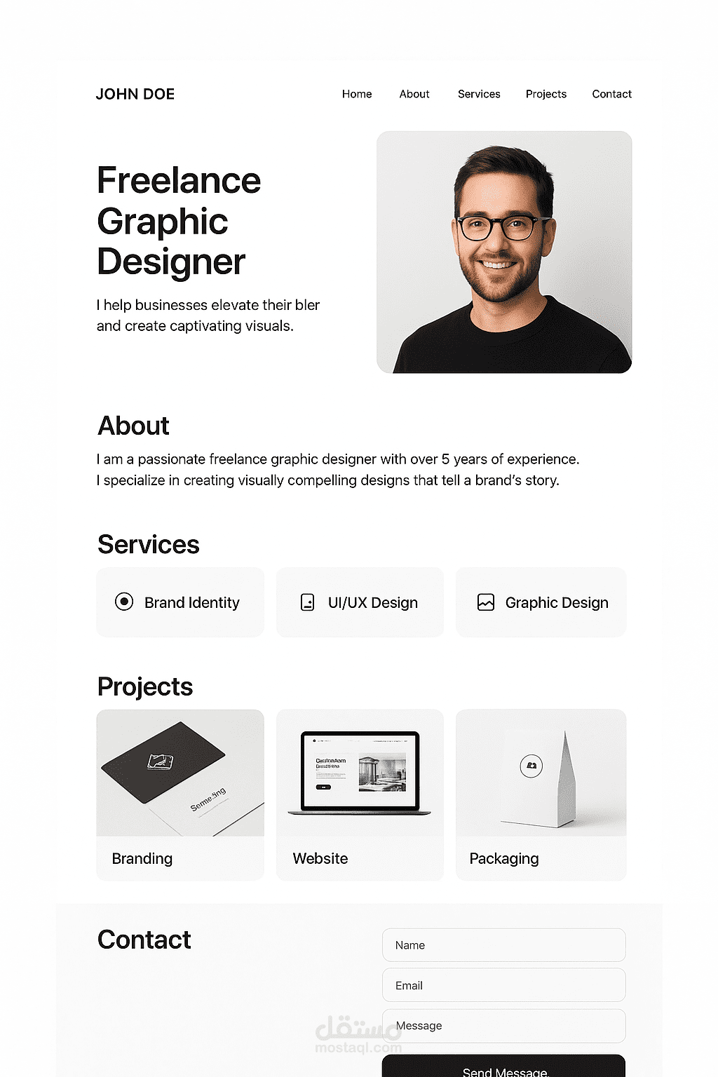 Portfolio website
