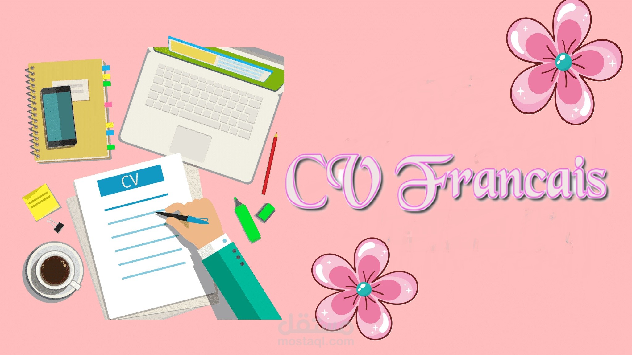 CV professionnelle en français