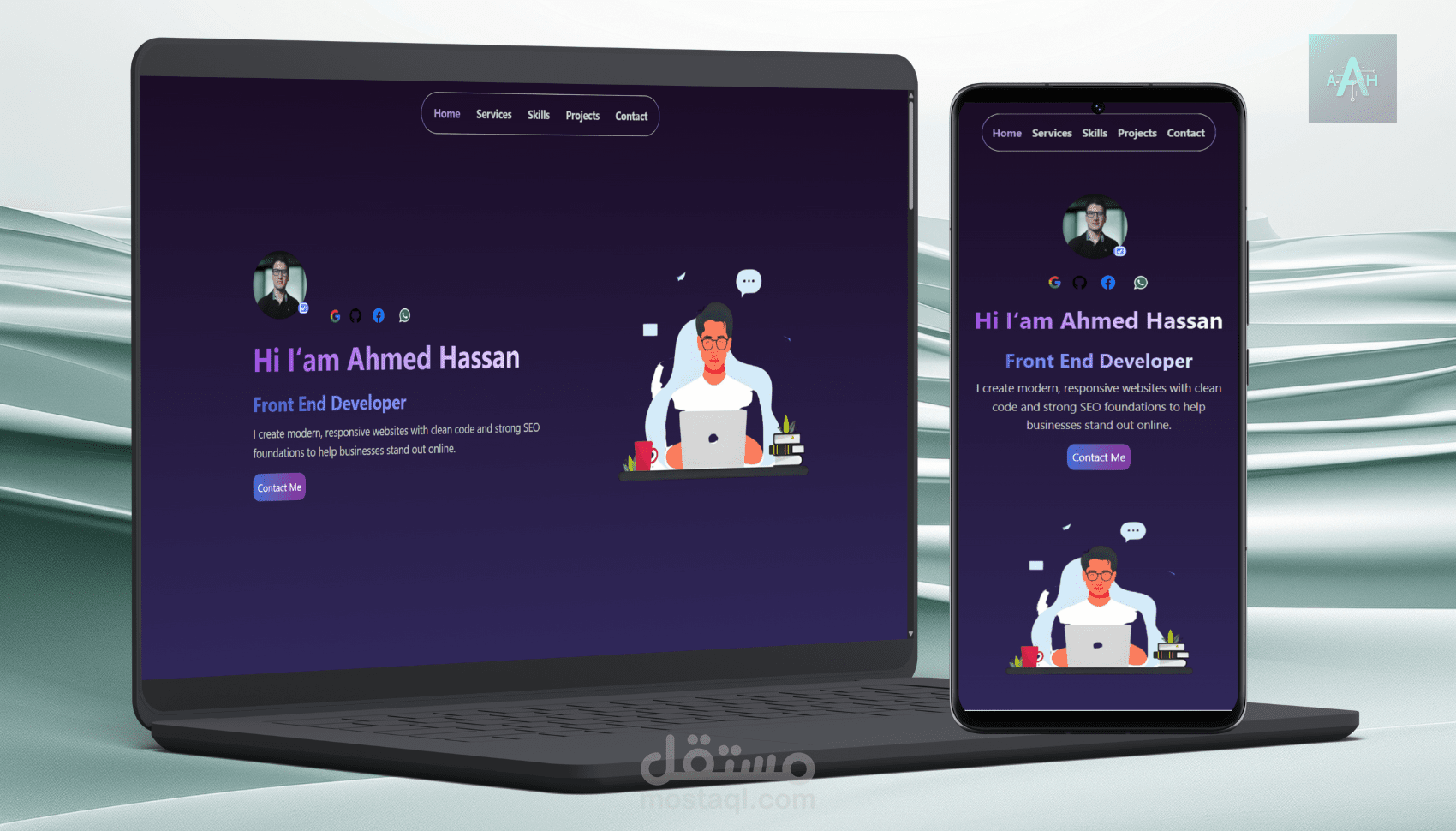 Portfolio شخصي