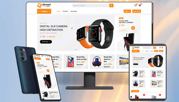 متجر الكتروني - E-commerce