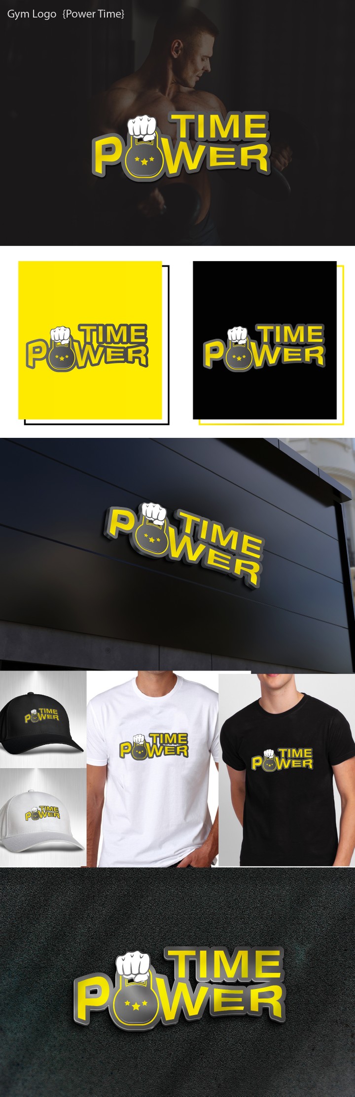 Gym Logo  {Power Time}