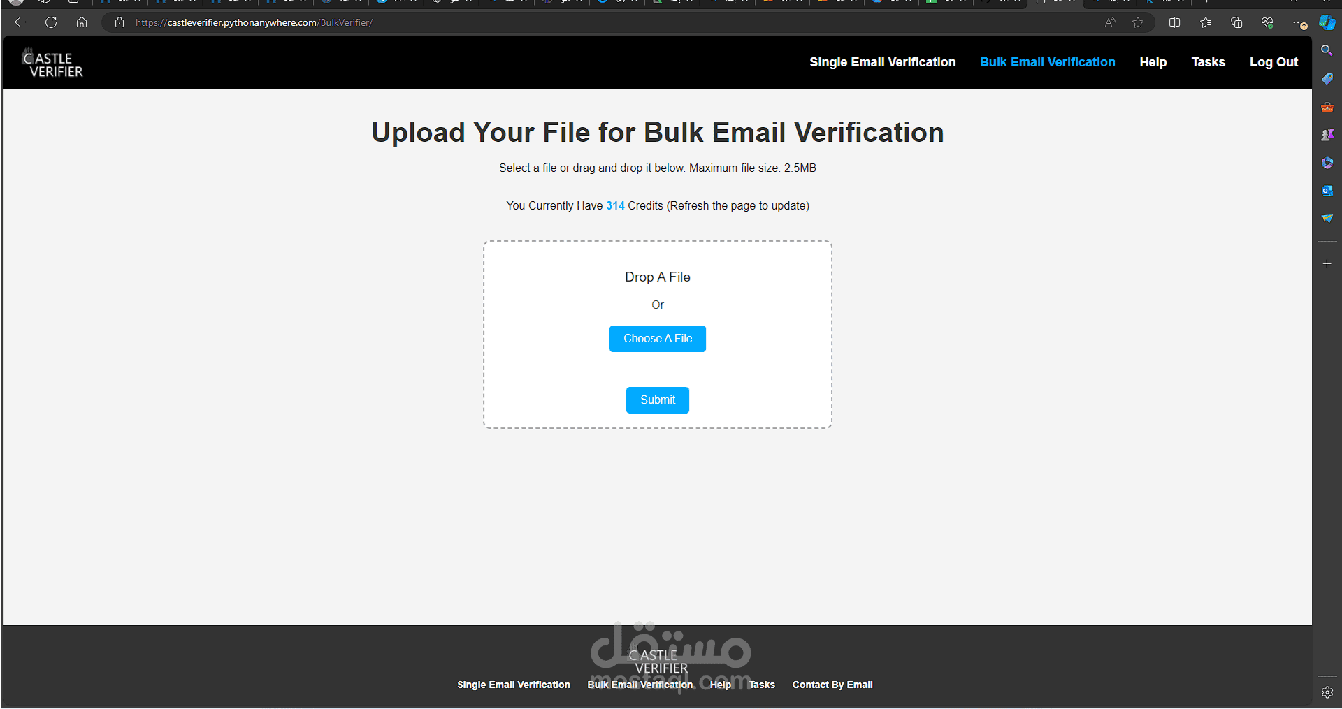 Email verification service