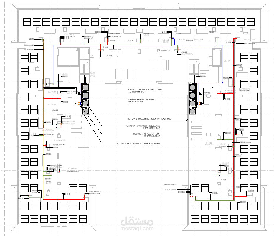 Residential Serviced Apartments Fire Fighting & Water Supply Design