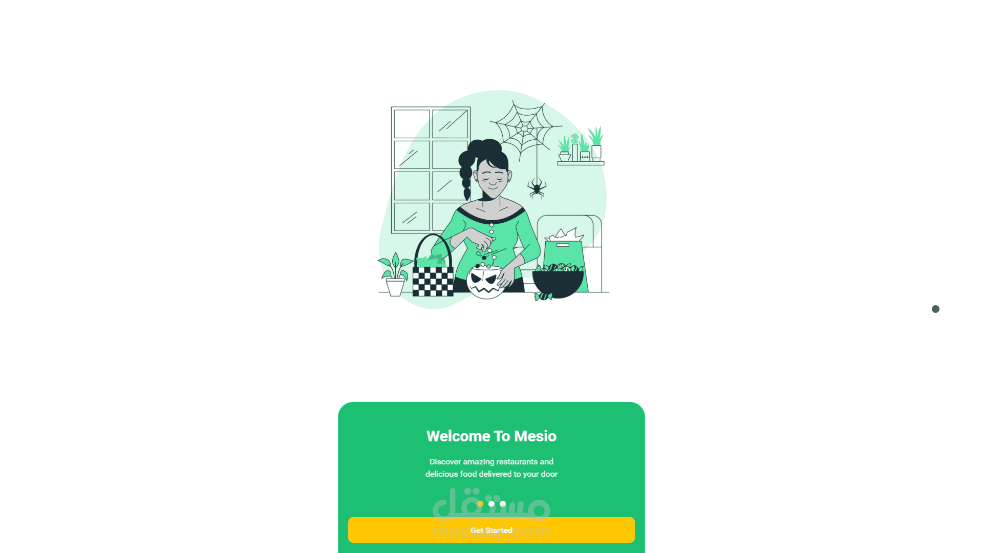 Mesio - Food Delivery React Mobile App | PWA