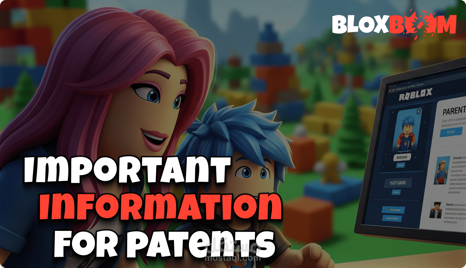 I have designed a blog for bloxboom