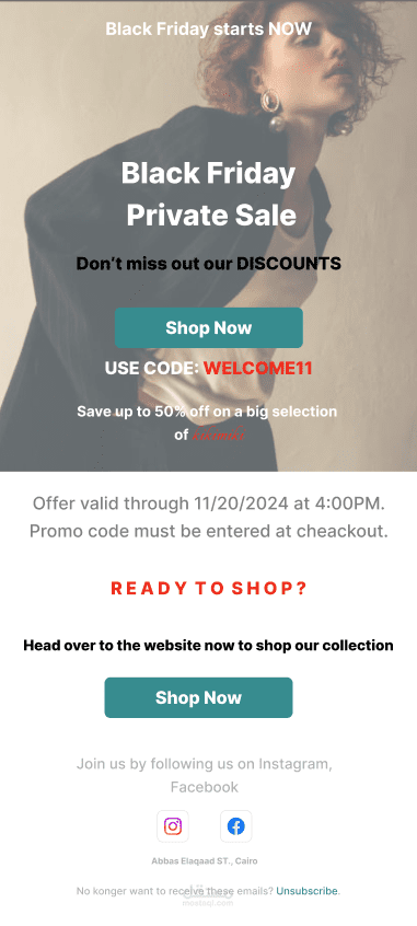 email template