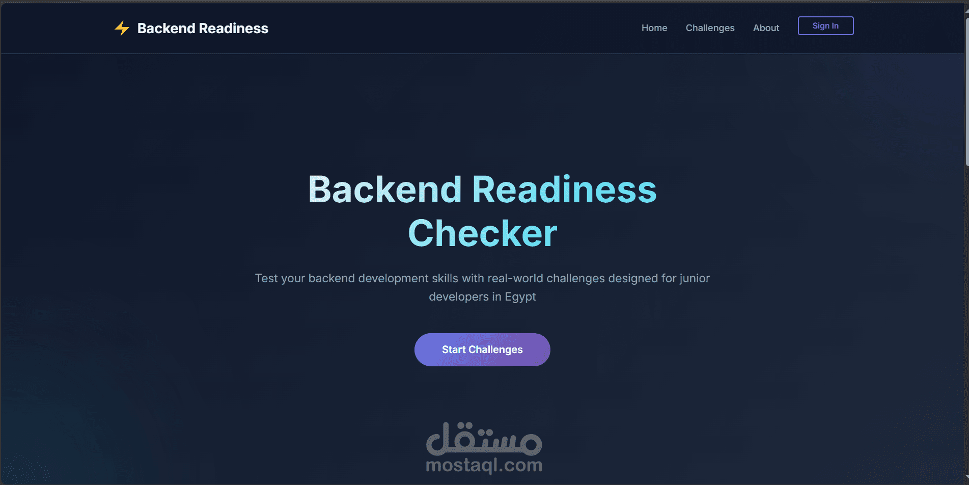 Backend Readiness Checker