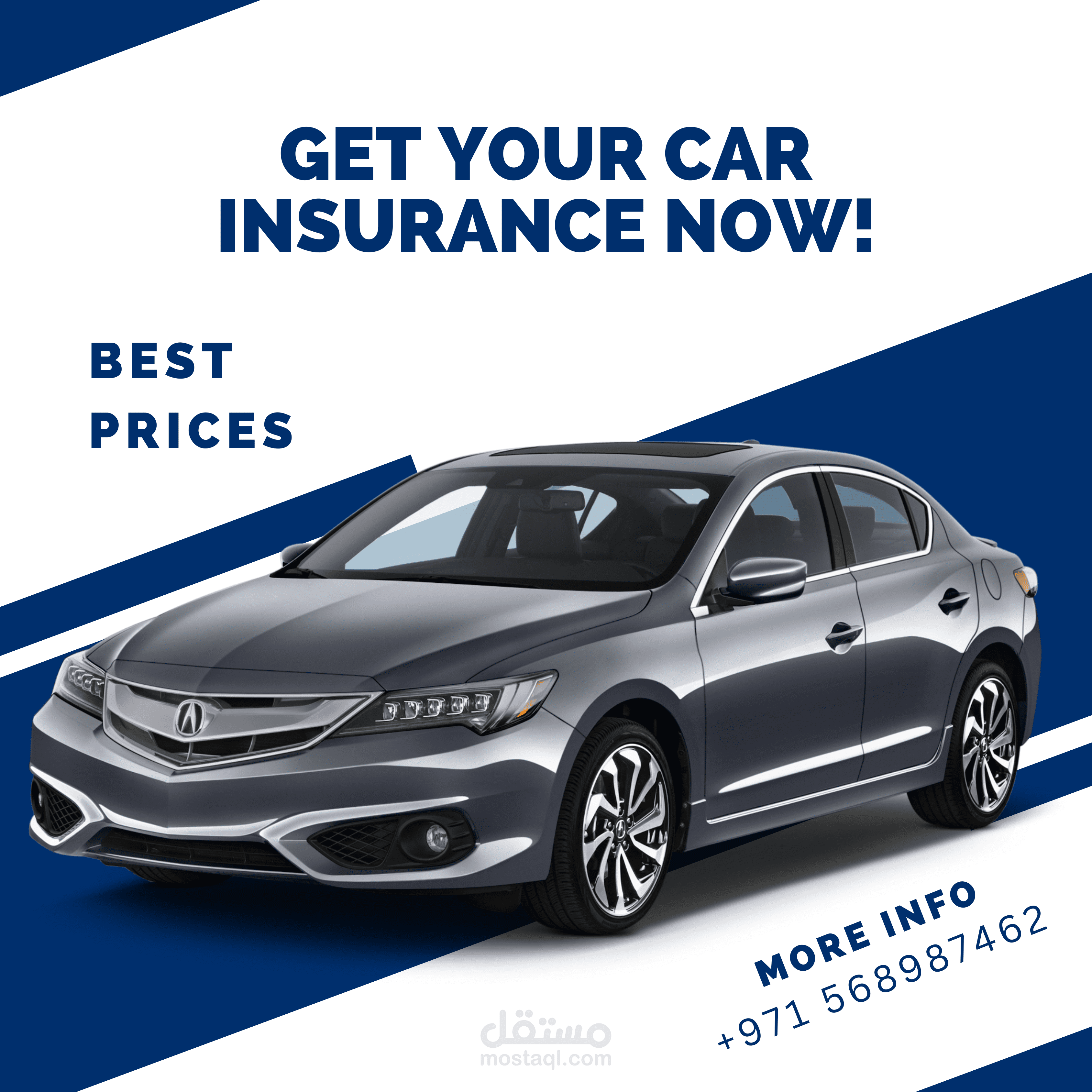 Car Insurance Social Media Ad – SAFE RIDE