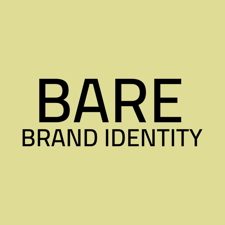 BARE Brand Idetity