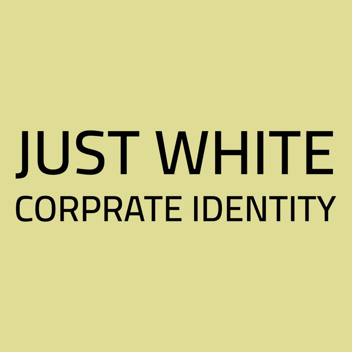 Corporate Identity ( JUST WHITE DENTAL CILINIC )