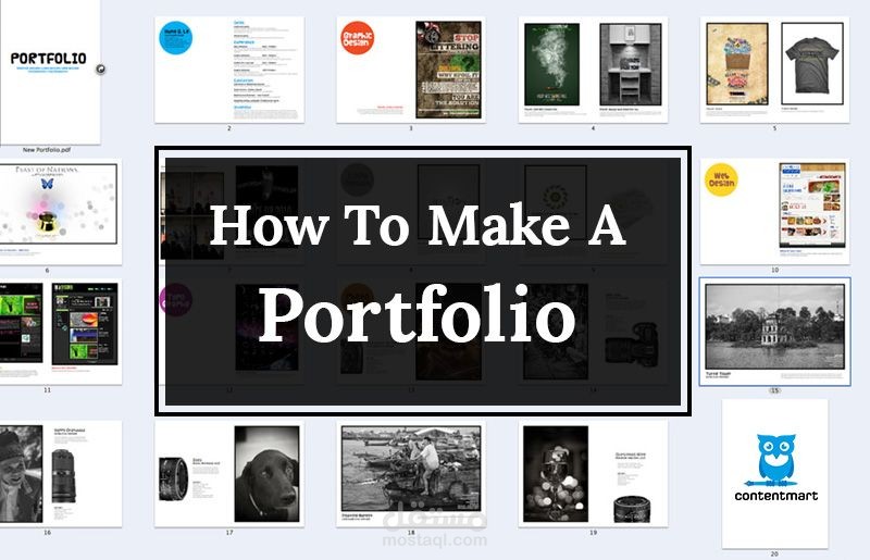 تصميم بورتفوليو (Portfolio) احترافي وجذاب على Canva لعرض أعمالك ومهاراتك