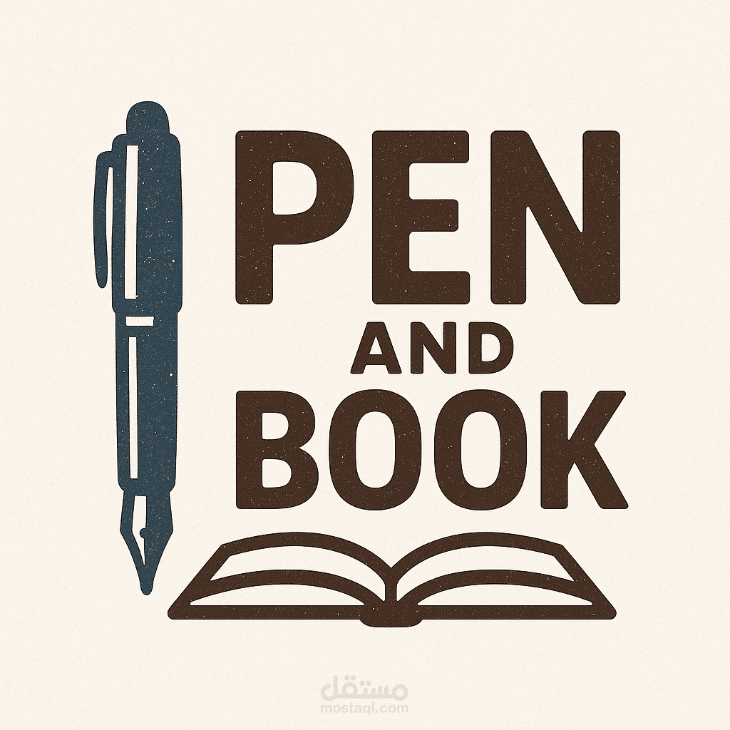 pen and book