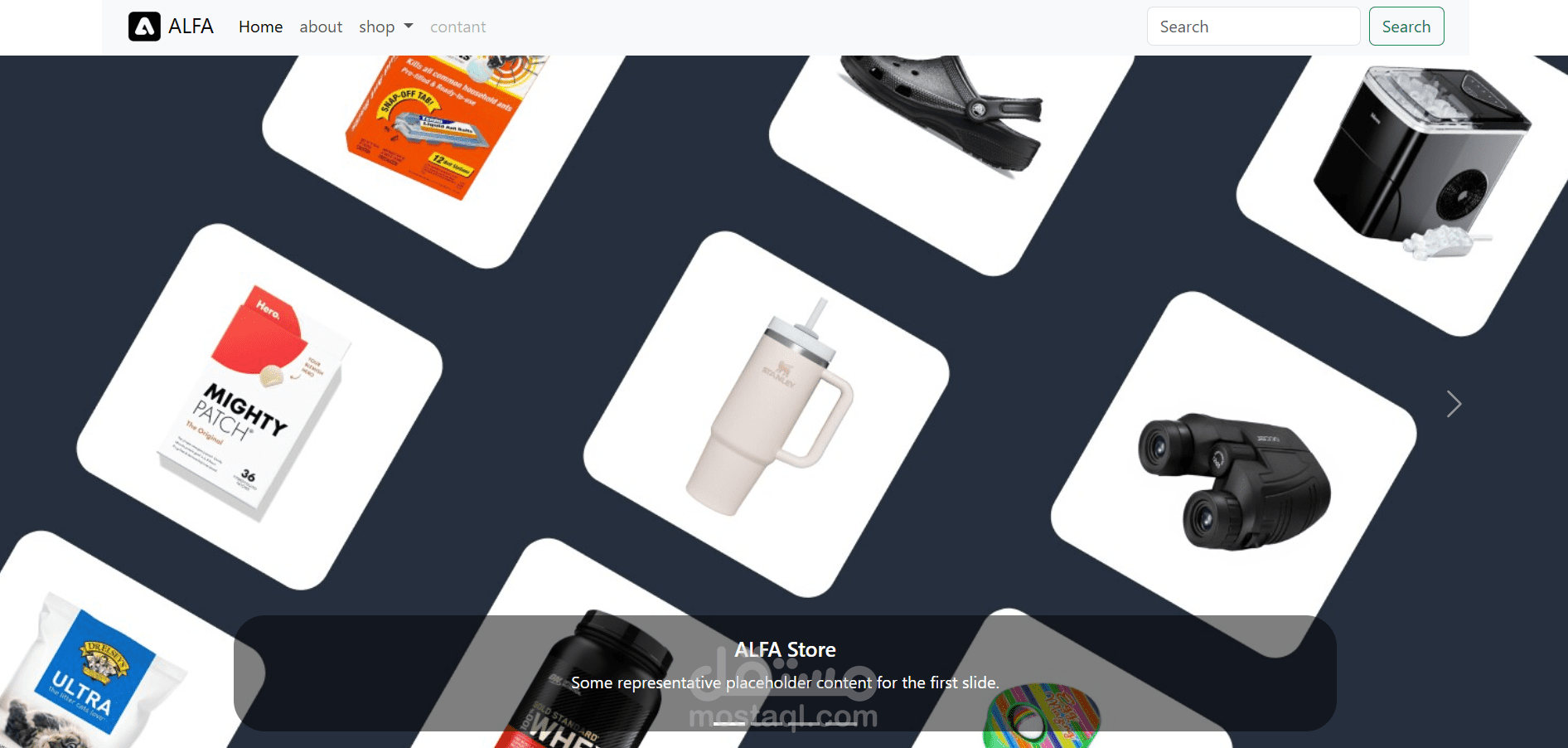 Alfa Store – Bootstrap E-Commerce Template
