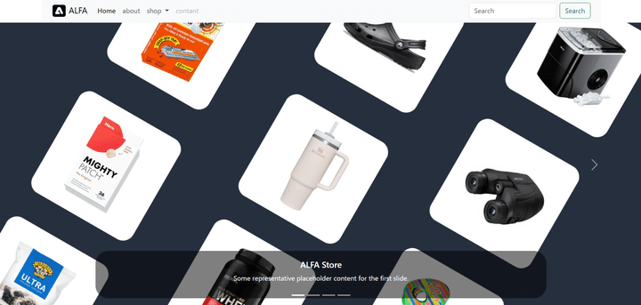 Alfa Store – Bootstrap E-Commerce Template