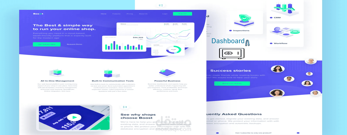 لوحة تحكم لتحليل المبيعات (Sales Dashboard)