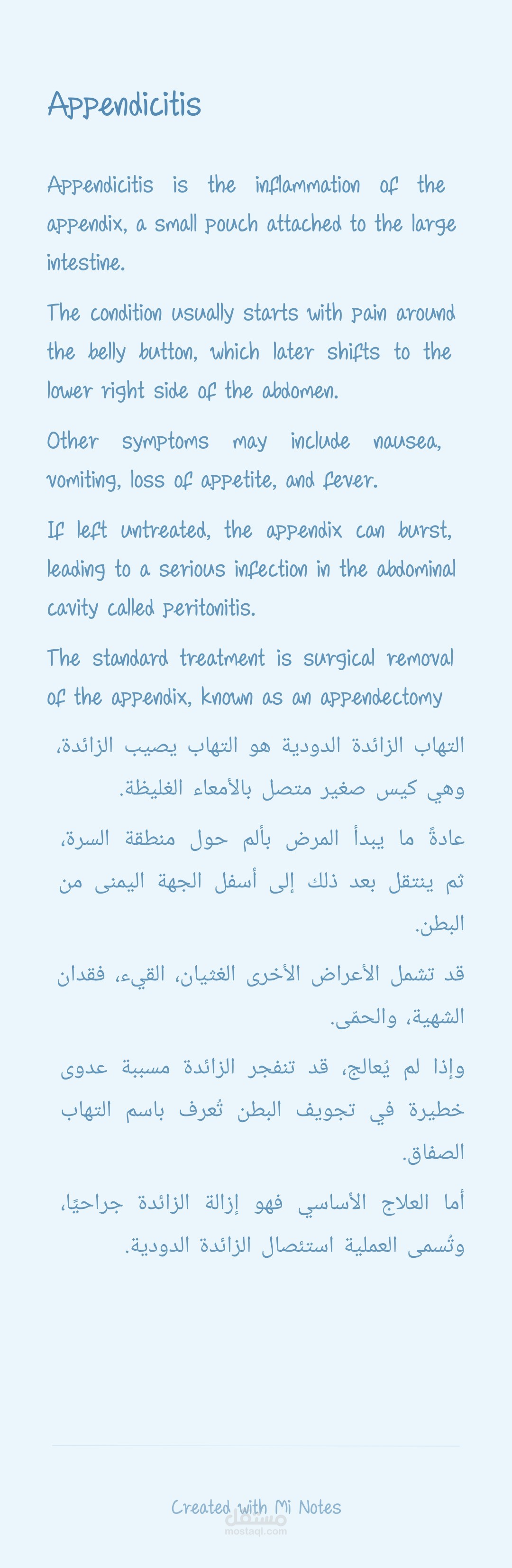 Appendicitis