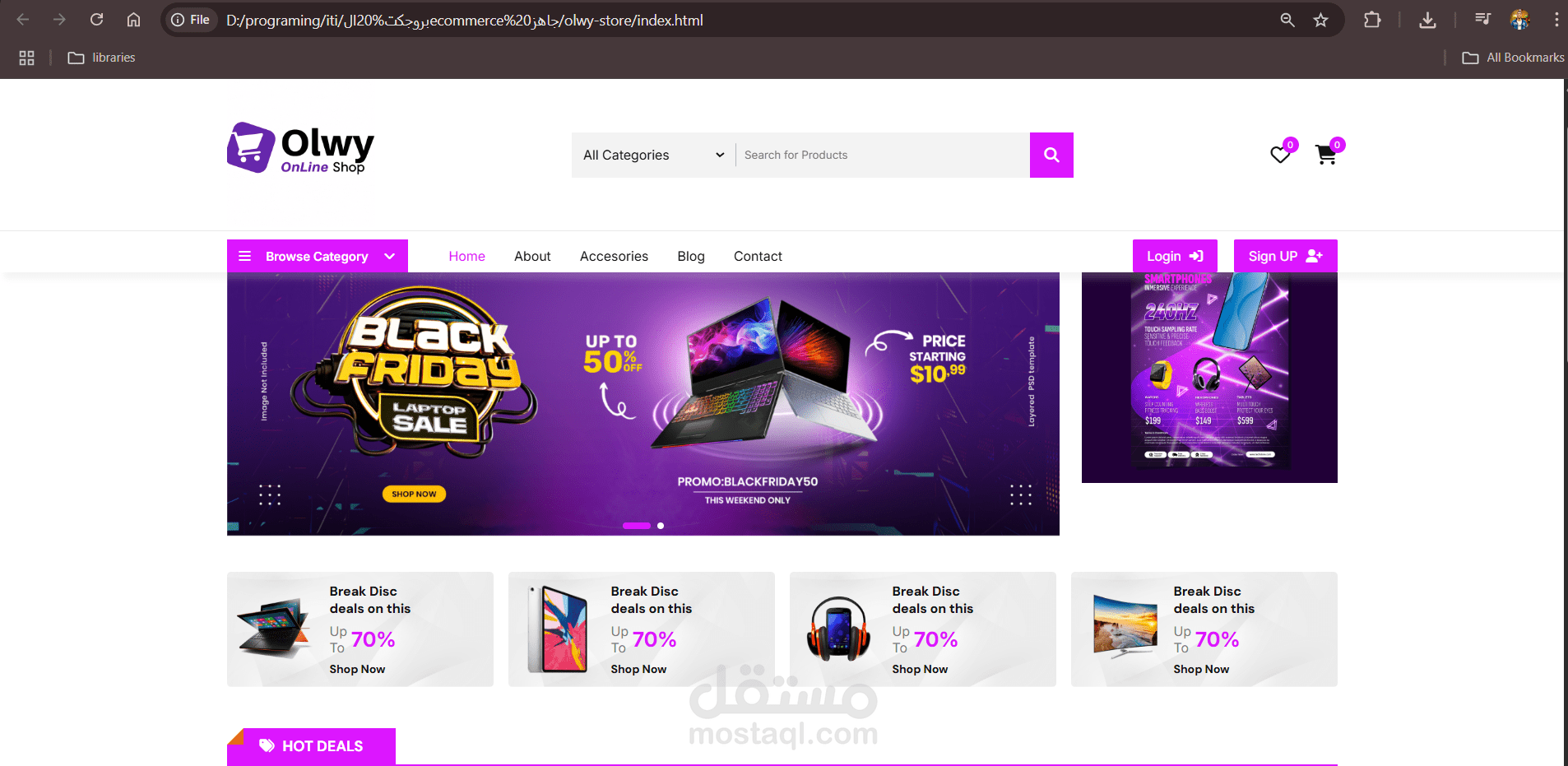 https://github.com/ahmedolwy3/e-commerce