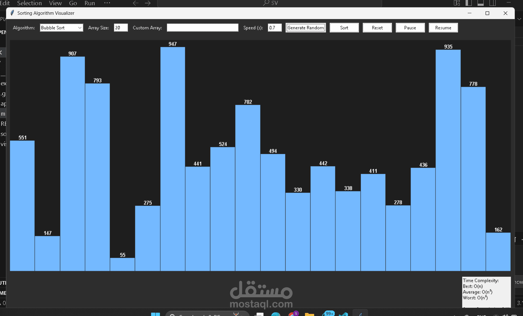 Sorting App Visualizer